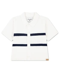 abercrombie kids Boys' Striped Button Through Sweater