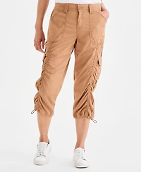 Style & Co Women's Mid-Rise Cargo Capri Pants, Exclusively at Macy's