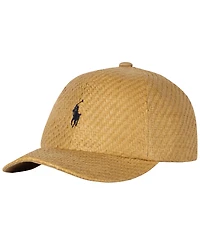 Polo Ralph Lauren Men's Straw Baseball Hat