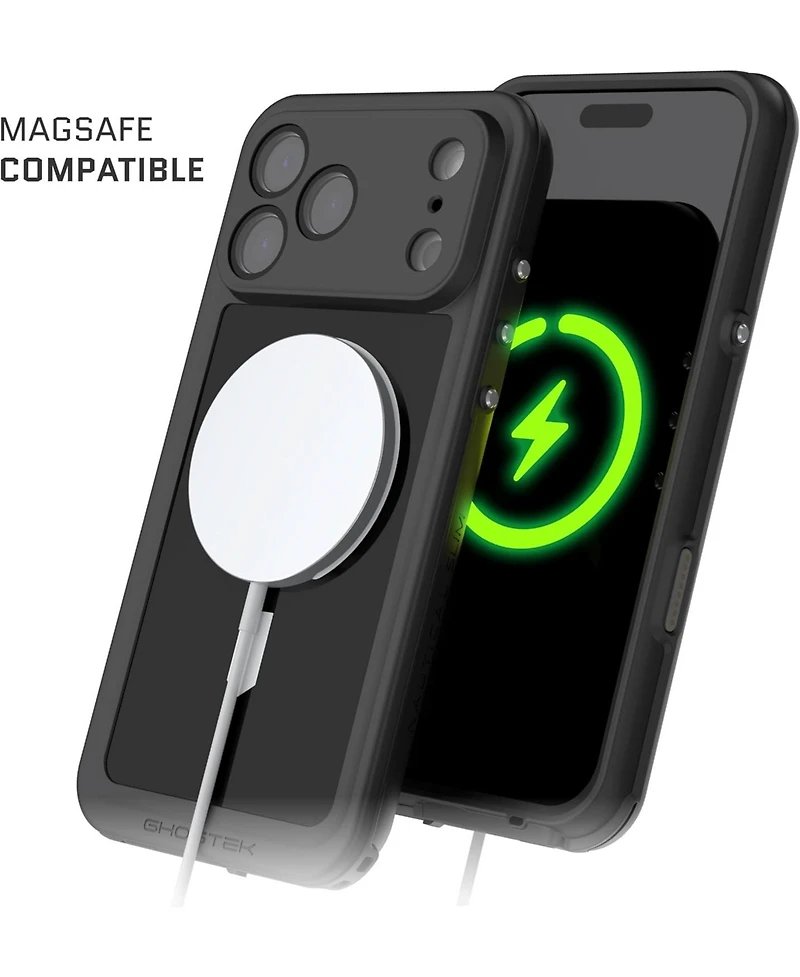 Ghostek iPhone 17 Pro Max Nautical Slim Case, MagSafe Compatible, Non Slip Grip Protection