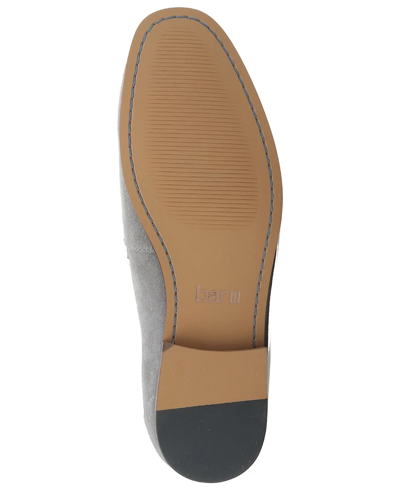 Bar Iii Men's Baldwinn Suede Penny Loafer, Exclusively at Macy's