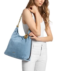 Michael Kors Indie Large Cinch Magnetic Snap Shoulder Bag