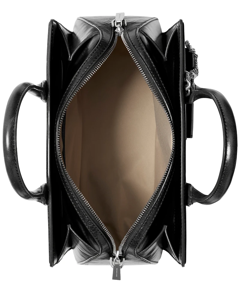 Michael Kors Laila Small Center Zip Satchel Bag