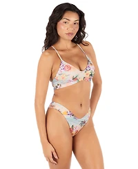 Hurley Women's Scenic Sunset V-Front Skimpy Swim Bottoms