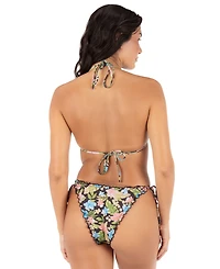 Hurley Women's Miami Garden Tri Tie-Bikini Top