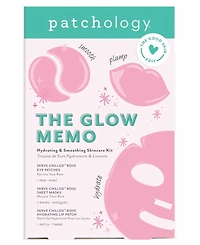 Patchology 4-Pc. The Glow Memo Hydrating and Smoothing Skincare Kit