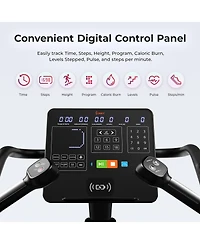 Sunny Health & Fitness Premium Ultimate Incline Decline Treadmill