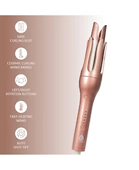Pursonic Led Scalp Therapy Brush + Professional Automatic Curling Iron