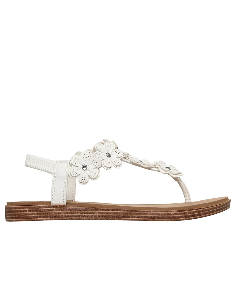 Skechers Women's Summer Cove - Beach Bloom Flip-Flop Thong Sandals from Finish Line