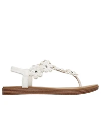 Skechers Women's Summer Cove - Beach Bloom Flip-Flop Thong Sandals from Finish Line