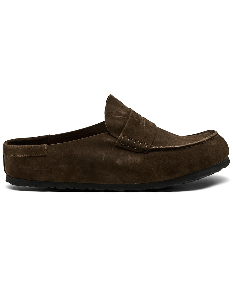 Birkenstock Women's Naples Wrapped Suede Leather Clogs from Finish Line