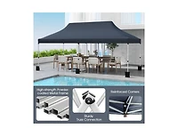 Slickblue Foldable Outdoor Canopy Gazebo with Storage Bag
