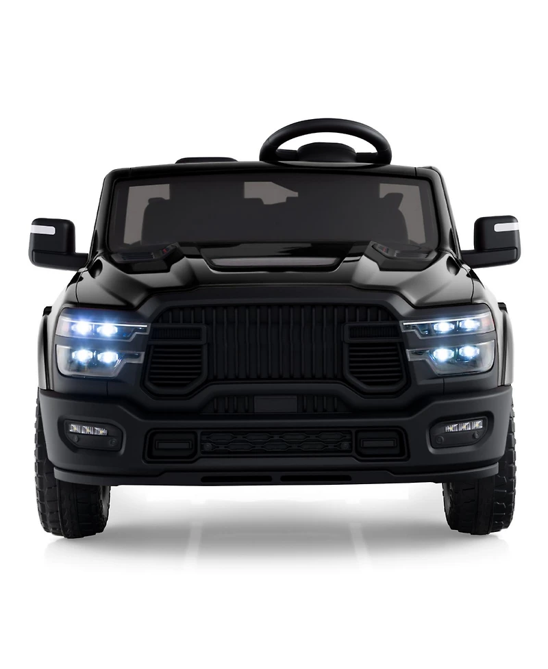 Slickblue Big Kids 24V Ride On Truck 2-Seater with Music & Remote Control