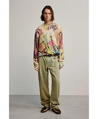 Desigual Men's Gaugin Printed Sweater