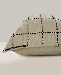 Rizzy Home Jennie Cotton Blend Decorative Pillow, 20" x 20"