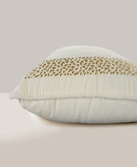 Rizzy Home Catherine Cotton Decorative Pillow, 22" x 22"