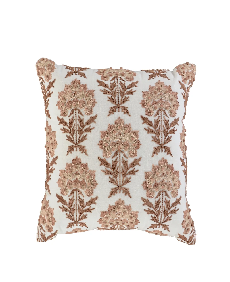 Rizzy Home Bessie Cotton Decorative Pillow, 20" x 20"