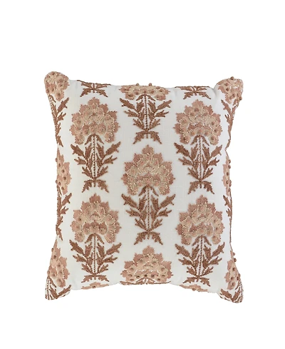 Rizzy Home Bessie Cotton Decorative Pillow, 20" x 20"