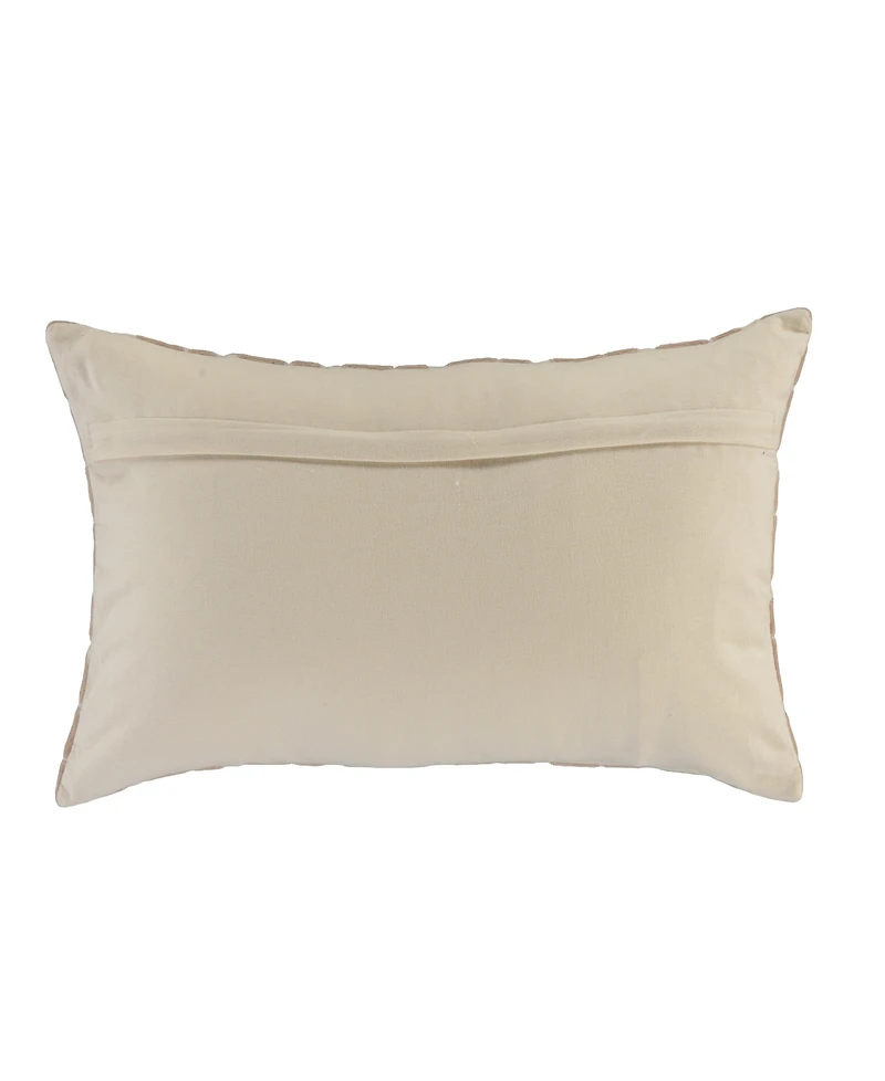 Rizzy Home Maggie Cotton Decorative Pillow, 14" x 26"