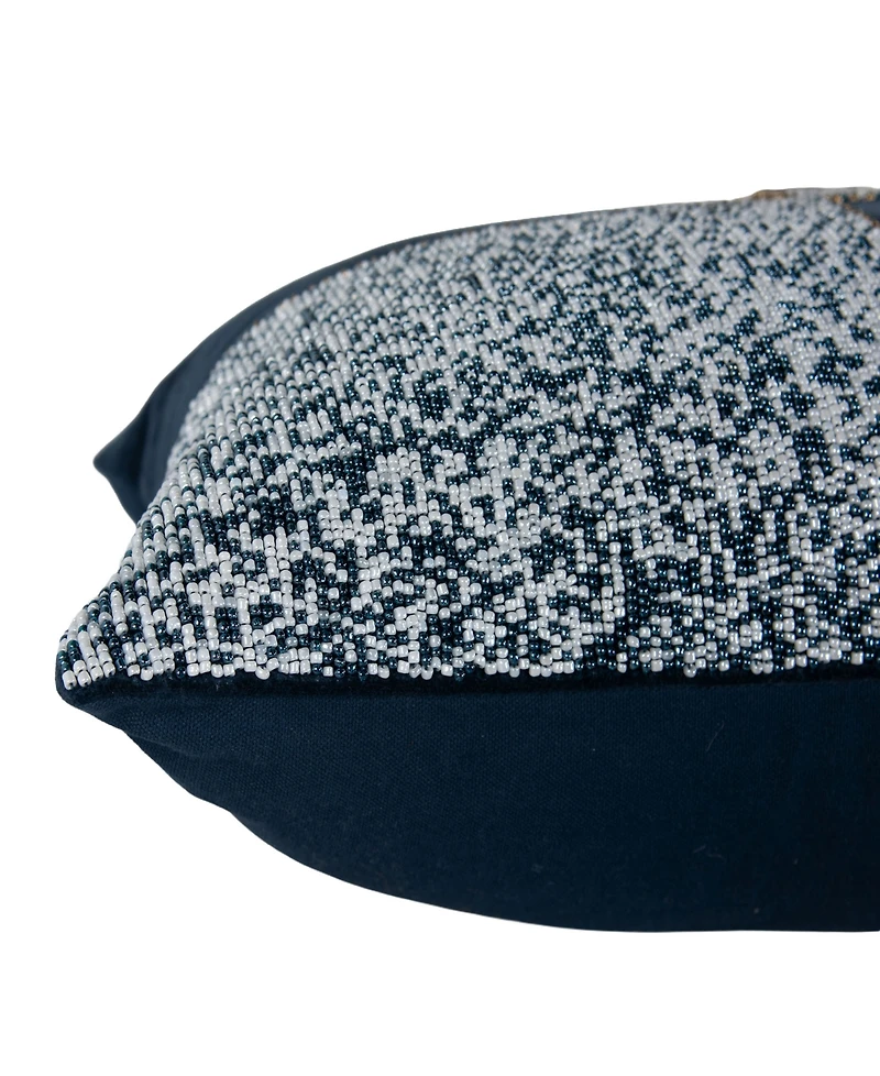 Rizzy Home Laine Cotton Velvet Decorative Pillow, 14" x 20"