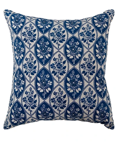 Rizzy Home Florence Cotton Decorative Pillow, 20" x
