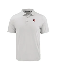 Cutter & Buck Men's Gray Indiana Hoosiers Coastline Epic Comfort Eco Polo Shirt