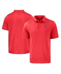 Cutter & Buck Men's Red Ole Miss Rebels Coastline Epic Comfort Eco Polo Shirt