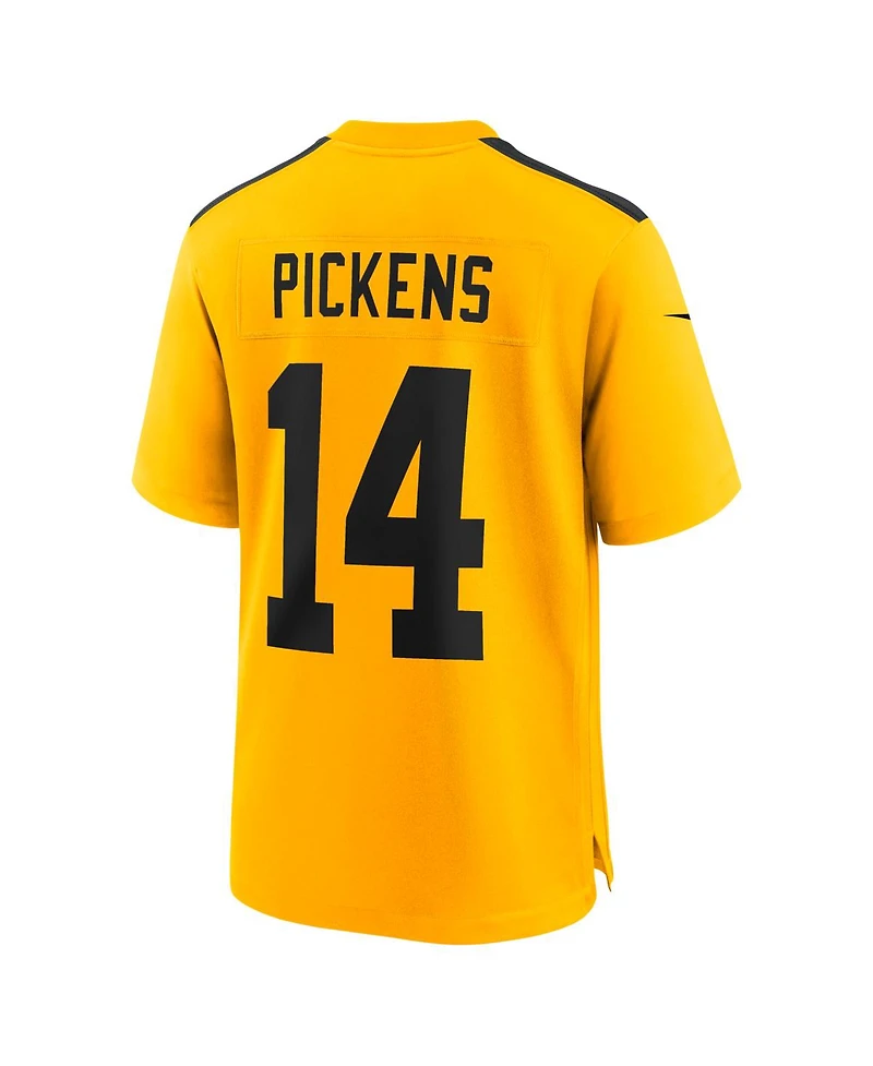 Nike Men's George Pickens Gold Pittsburgh Steelers Alternate Game Jersey