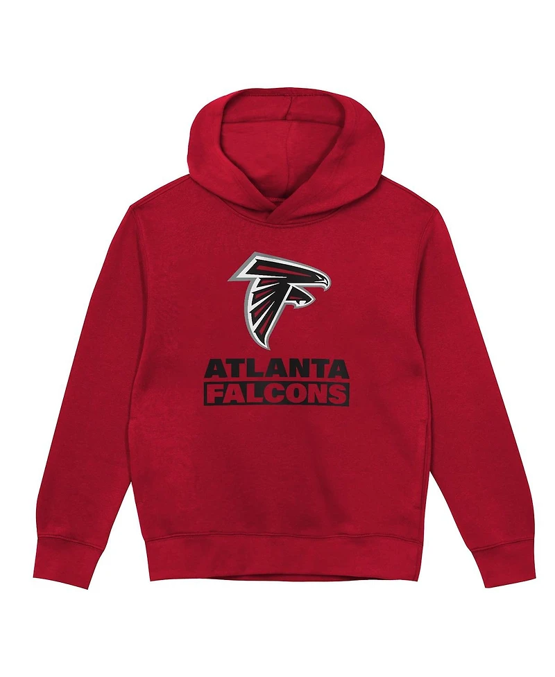 Outerstuff Toddler Red Atlanta Falcons Back to Basics Hoodie