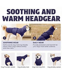 Aronkl Dog Calming Vest for Anxiety Relief - Comfortable, Adjustable, and Safe