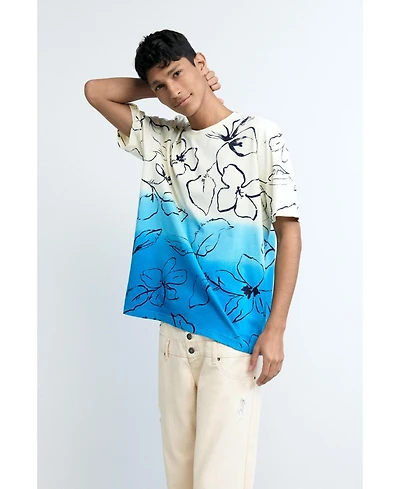 Desigual Men's Tropical Gradient T-shirt