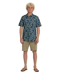 Quiksilver Men's Hala Classic Short-Sleeve Shirt