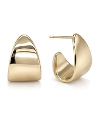 And Now This Post Push Back Hoop Earrings