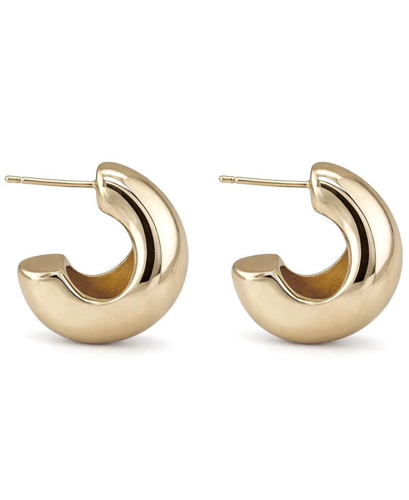 And Now This Oblong C-Hoop Earrings