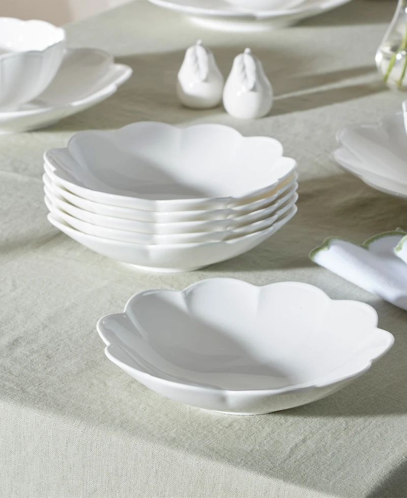 Lenox Studio 1414 Scallop Pasta Bowls, Set of 6