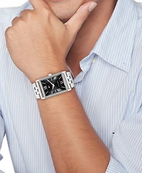 Tommy Hilfiger Men's Quartz Silver Tone Stainless Steel Bracelet Watch, 25.5 mm