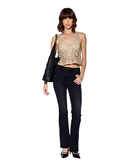 Walter Baker Women's Icon High-Rise Flare-Leg Denim Pants