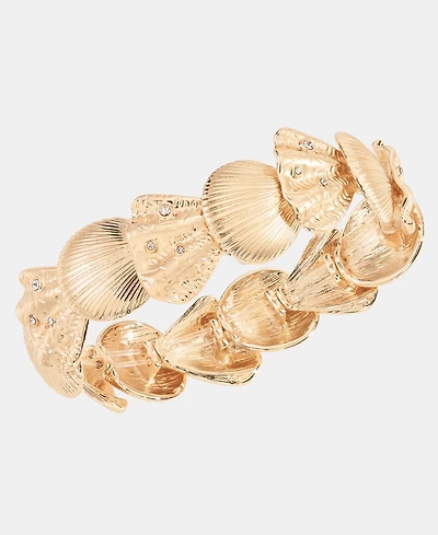 I.n.c. International Concepts Pave Shell Stretch Bracelet, Macy's Exclusive