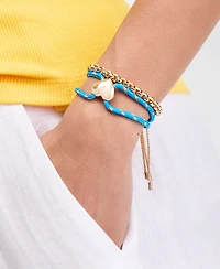 On 34th 2-Pc. Set Slider Bracelets, Macy's Exclusive