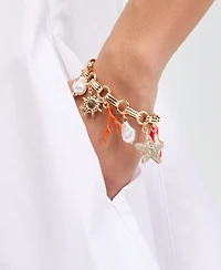 On 34th Mixed Stone Charm Bracelet, Macy's Exclusive