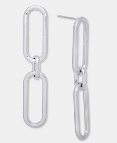 On 34th Link Linear Drop Earrings, Macy's Exclusive