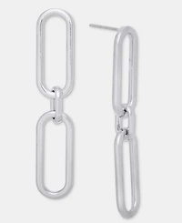 On 34th Link Linear Drop Earrings, Macy's Exclusive