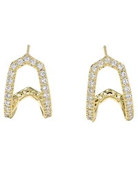Kendra Scott Cubic Zirconia Daphne Pave Huggie Earrings