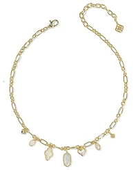 Kendra Scott Multi-Stone & Imitation Pearl Icon Charm Necklace