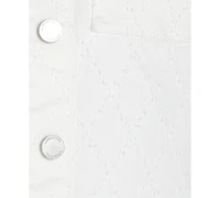 Liverpool Los Angeles Petite Bracelet-Length-Cuffed-Sleeve Cropped Jacket