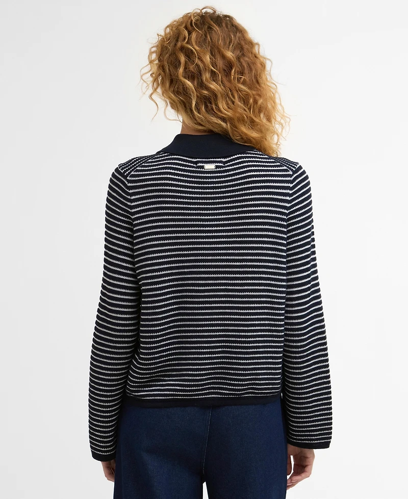 Barbour Women's Inez Knitted Stripe Jumper