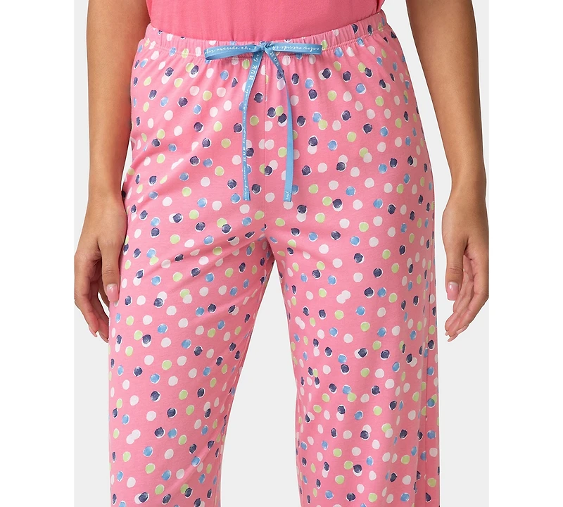 Hue Women's Chalk Dot Pj Bermuda