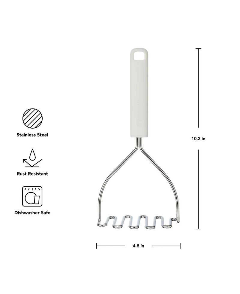 KitchenAid Stainless Steel 10.24" Wire Masher