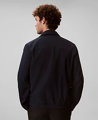 Calvin Klein Men's Seersucker Blouson Jacket