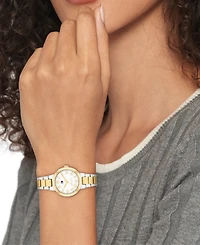 Tommy Hilfiger Women's Quartz Two Tone Stainless Steel Bracelet Watch, 28mm